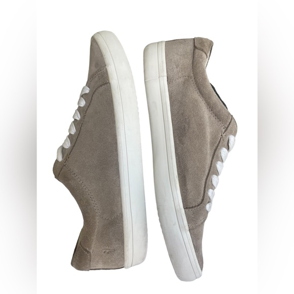 Frye Womens Shoes Frye Kerry Suede Low Lace Up Sneakers Sz8 - Picture 3 of 12